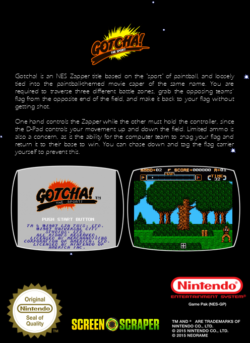 Gotcha! : The Sport! - Dos