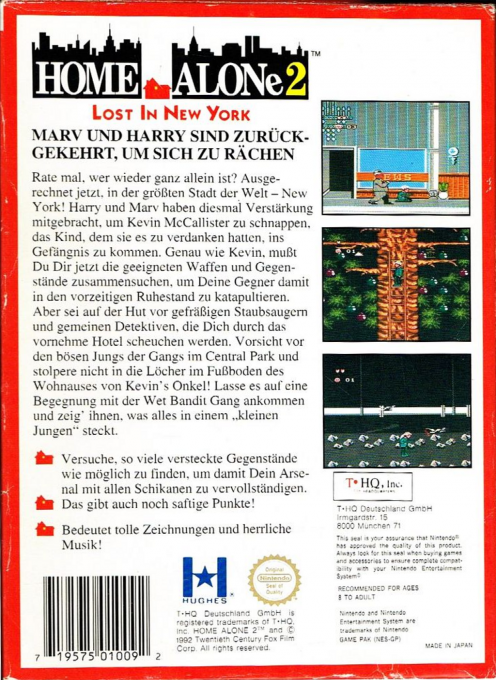 Home Alone 2 : Lost in New York - Dos