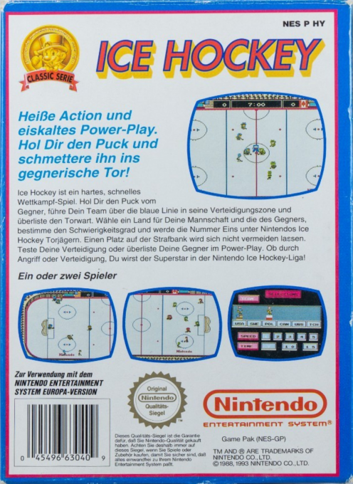 Ice Hockey - Dos
