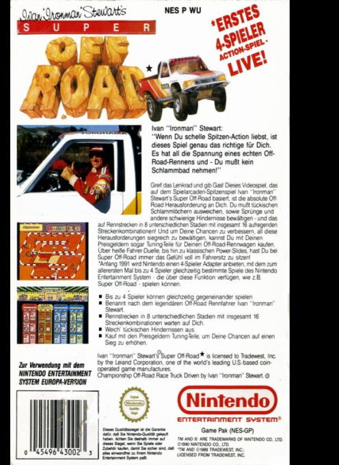 Ivan "Ironman" Stewart's Super Off Road - Dos