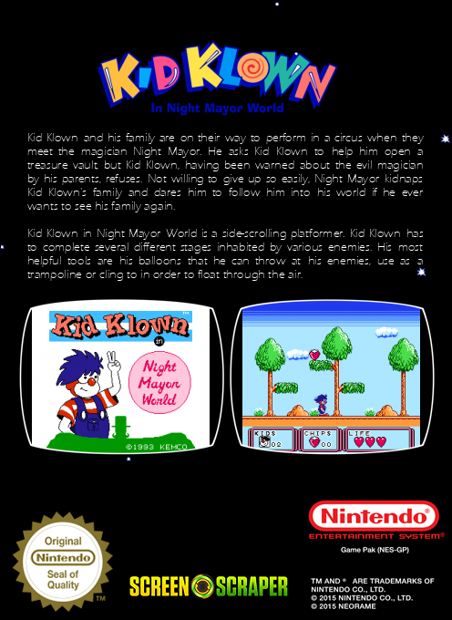 Kid Klown in Night Mayor World - Dos