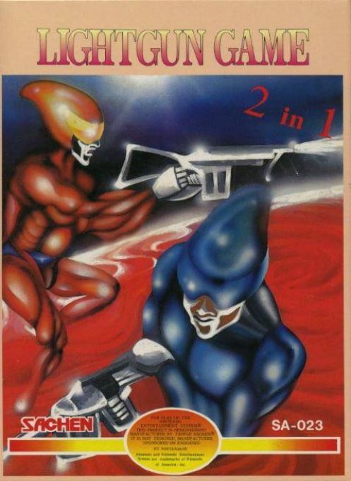 Lightgun Game 2 In 1 - Cosmocop + Cyber Monster