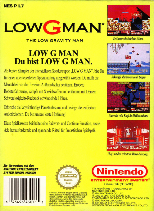Low G Man : The Low Gravity Man - Dos