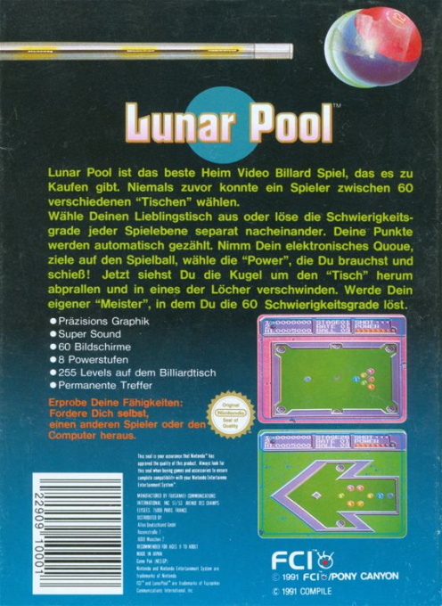 Lunar Pool - Dos