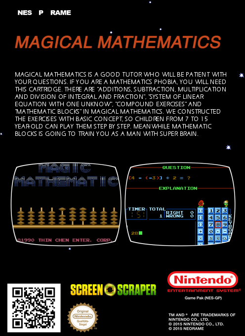 Magical Mathematics - Dos