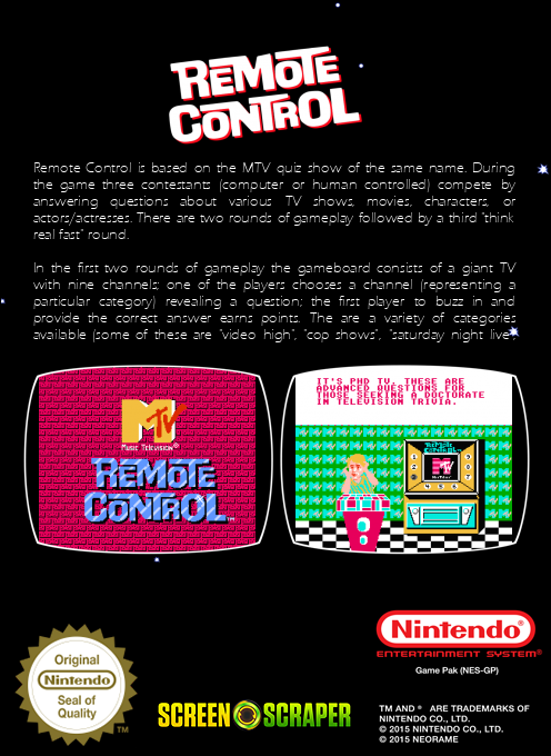MTV's Remote Control - Dos
