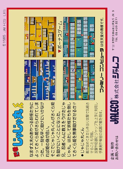 Ninja-kun - Majou No Bouken dos