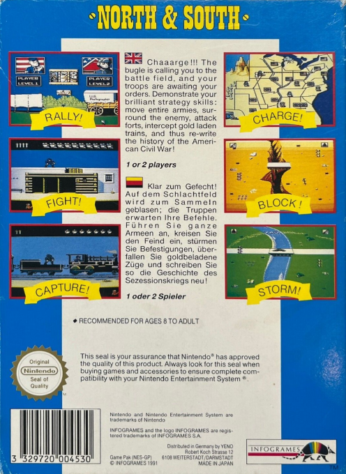 North and South - Dos