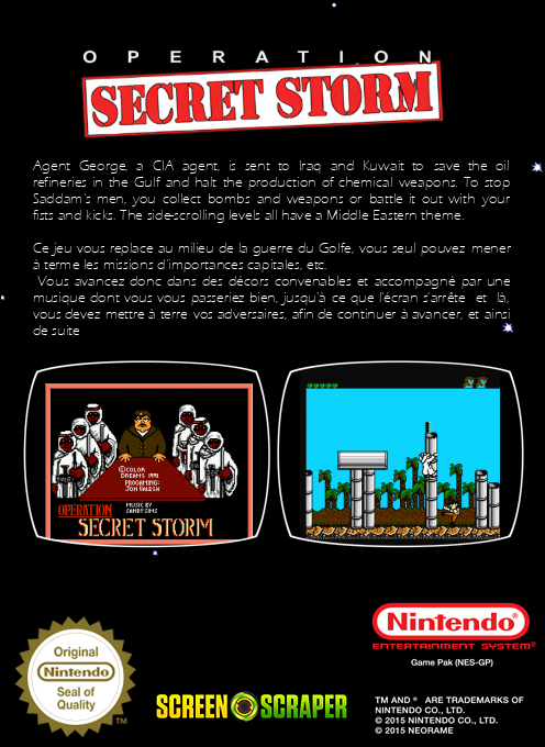 Operation Secret Storm - Dos