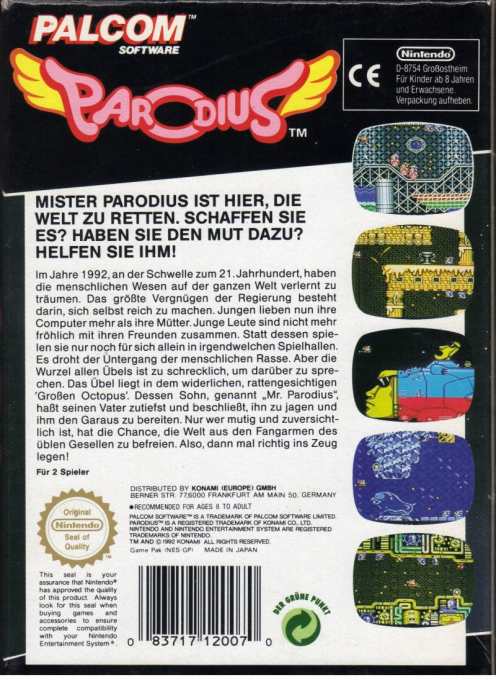 Parodius - Dos