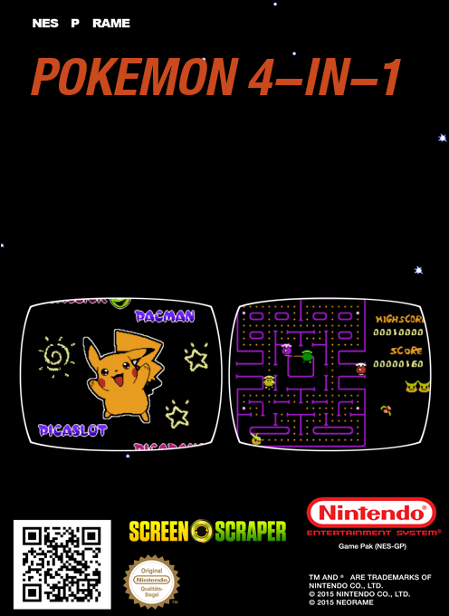 Pokemon 4-in-1 - Dos