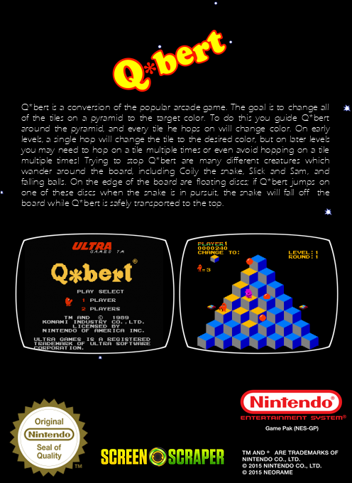Q*bert - Dos