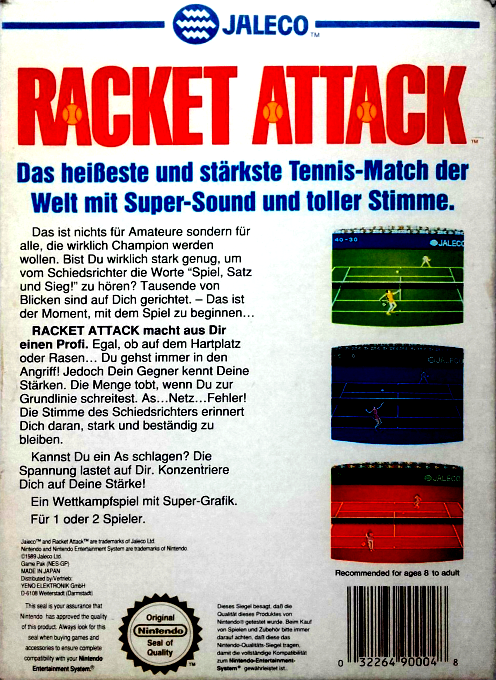 Racket Attack - Dos