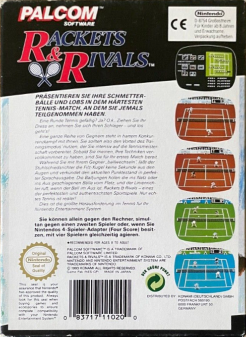 Rackets And Rivals - Dos
