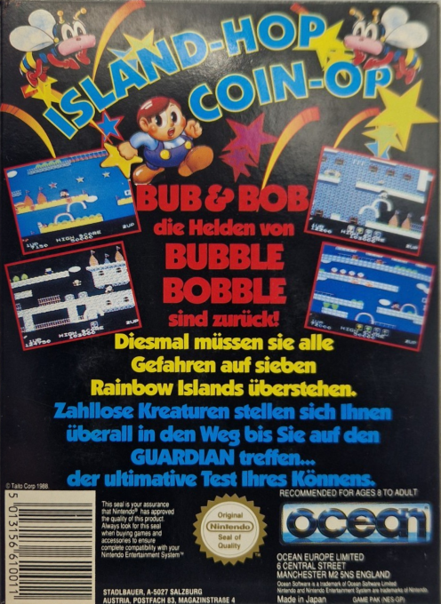 Rainbow Islands - Bubble Bobble 2 - Dos