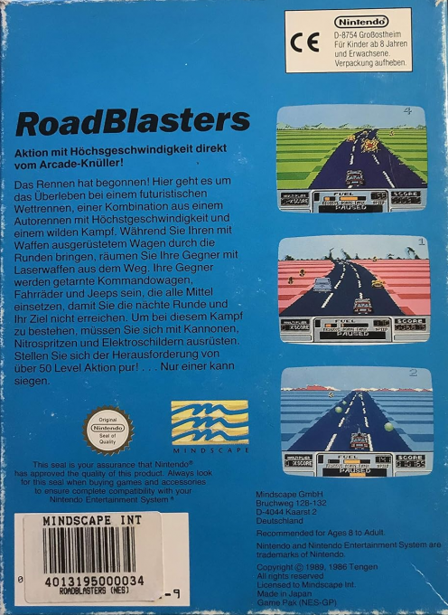 RoadBlasters - Dos