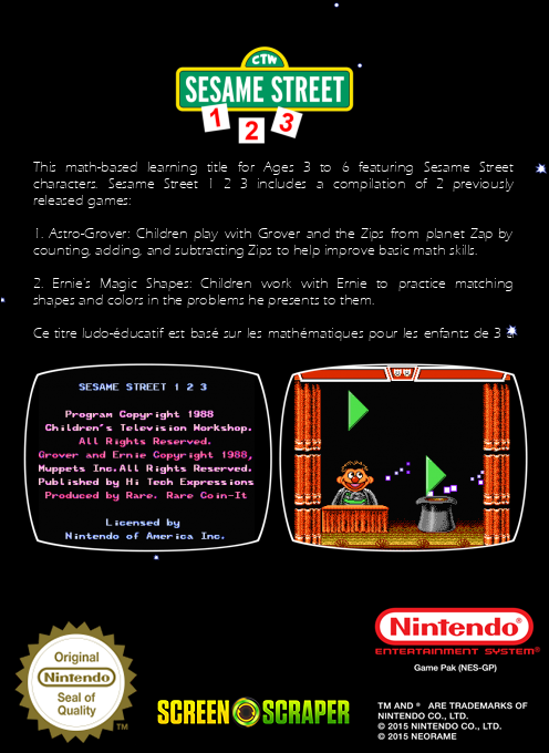 Sesame Street 123 - Dos