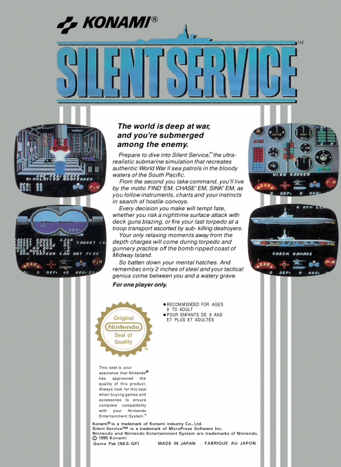 Silent Service - Dos