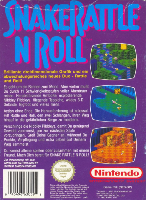 Snake Rattle n Roll - Dos