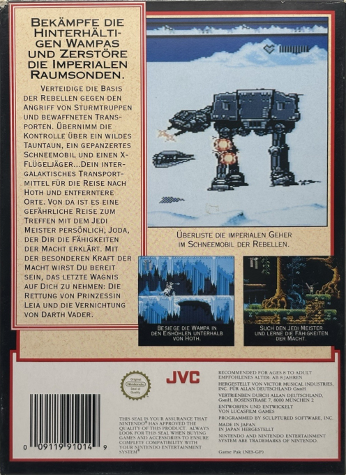 Star Wars : The Empire Strikes Back - Dos