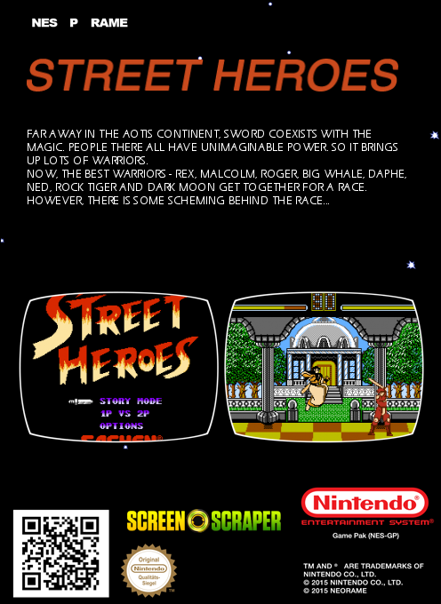 Street Hero - Dos