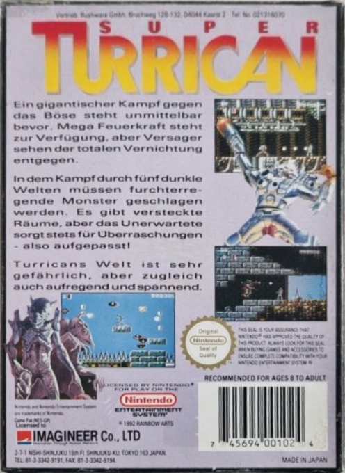 Super Turrican - Dos