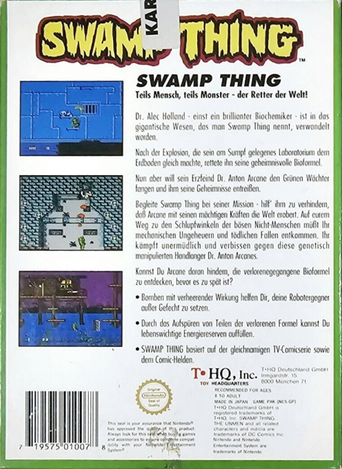 Swamp Thing - Dos