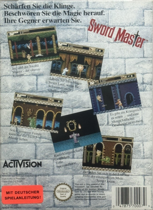 Sword Master - Dos