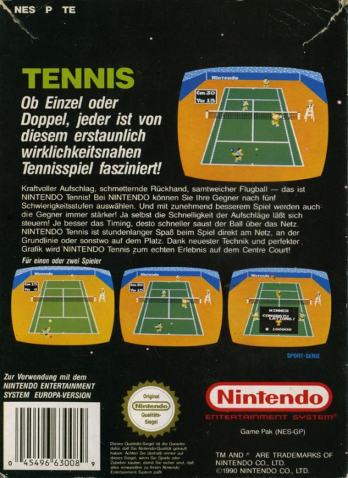Tennis - Dos