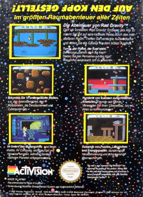 The Adventures of Rad Gravity - Dos