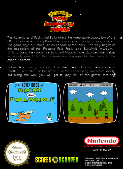 The Adventures of Rocky and Bullwinkle and Friends - Dos