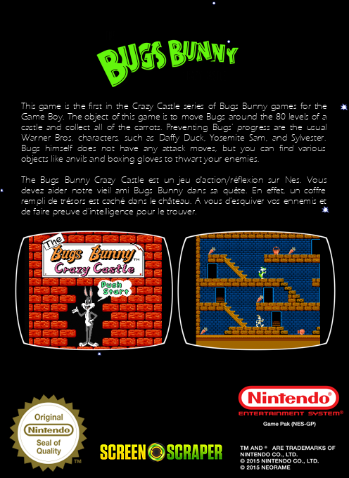 The Bugs Bunny Crazy Castle - Dos