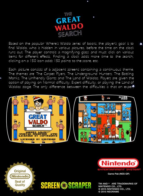 The Great Waldo Search - Dos