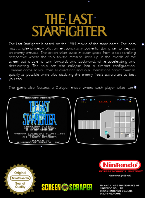The Last Starfighter - Dos