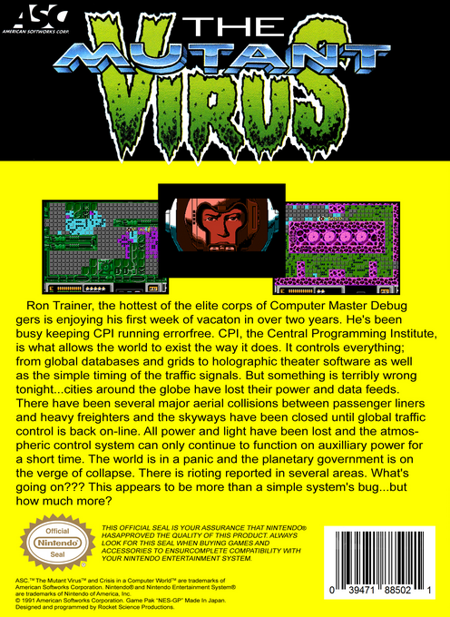 The Mutant Virus : Crisis in a Computer World - Dos