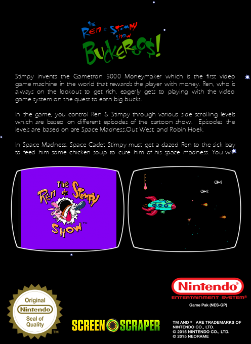 The Ren & Stimpy Show : Buckeroo$! - Dos