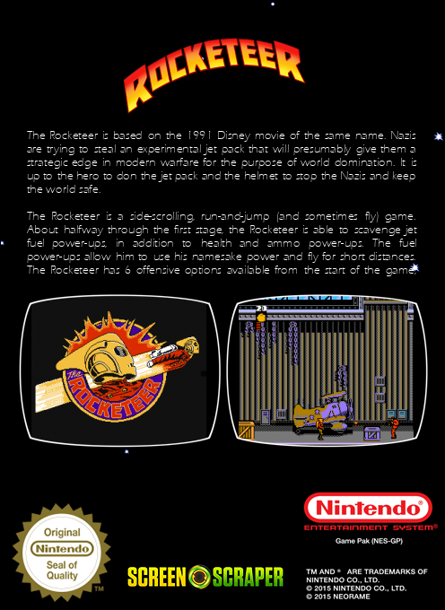 The Rocketeer - Dos