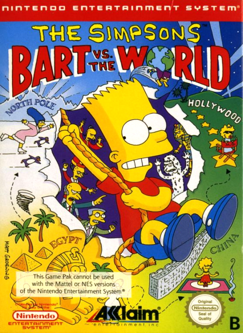 The Simpsons : Bart vs. the World 