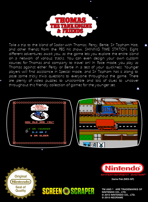 Thomas the Tank Engine and Friends - Dos