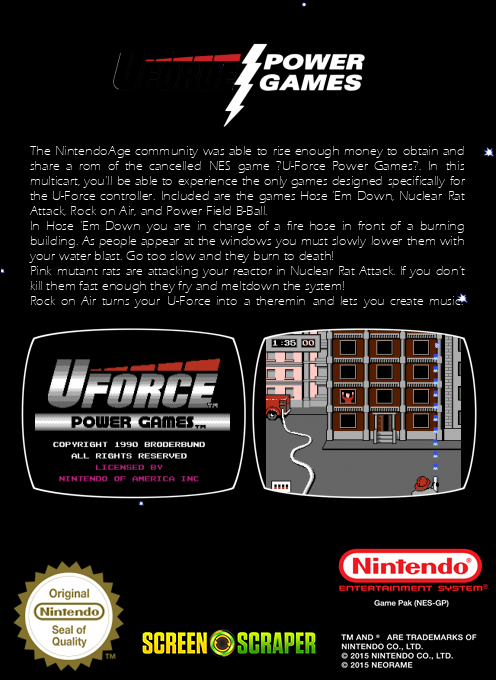 Uforce Power Games - Dos