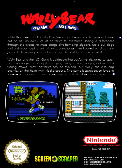 Wally Bear and the No! Gang - Dos