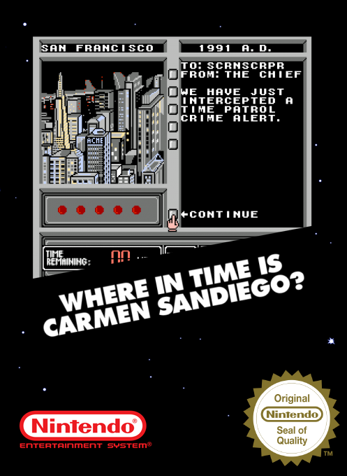 Where in Time is Carmen Sandiego?