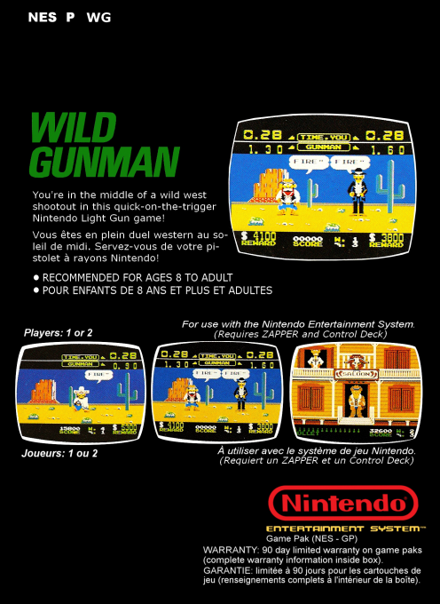 Wild Gunman - Dos