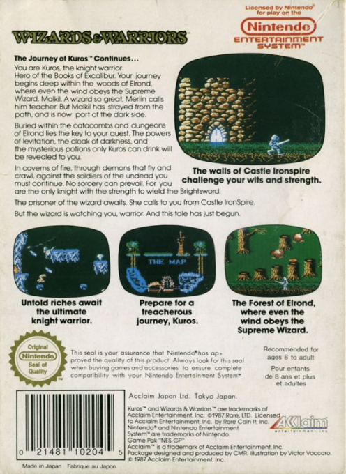 Wizards & Warriors - Dos