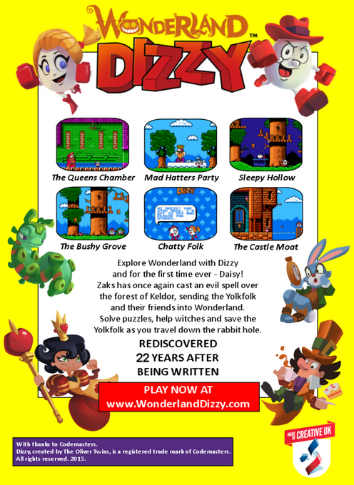 Wonderland Dizzy - Dos