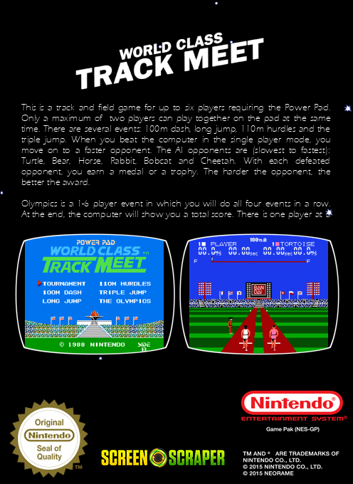 World Class Track Meet - Dos