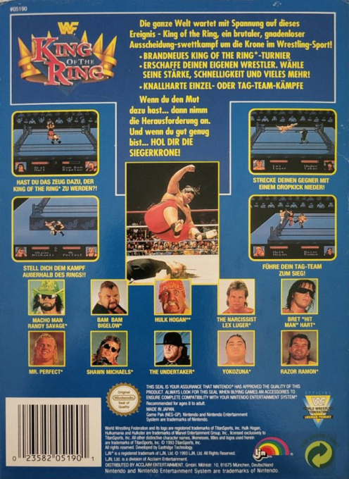 WWF King of the Ring dos