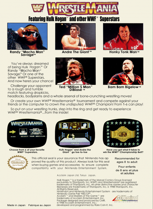 WWF WrestleMania dos