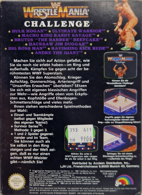 WWF Wrestlemania Challenge dos