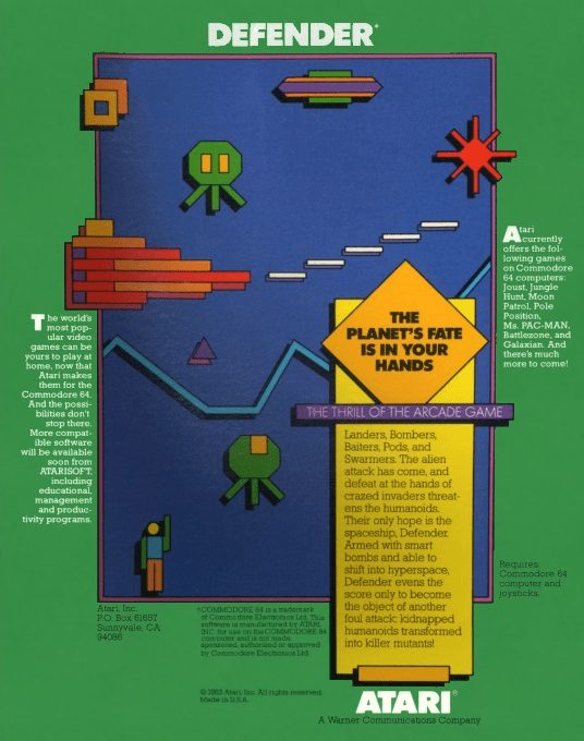 Defender - Dos